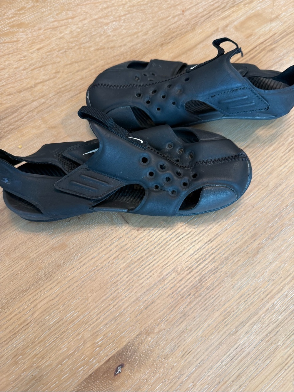 Nike Sunray Protect 2 Black Toddler Sandals 13C - Picture 3 of 5